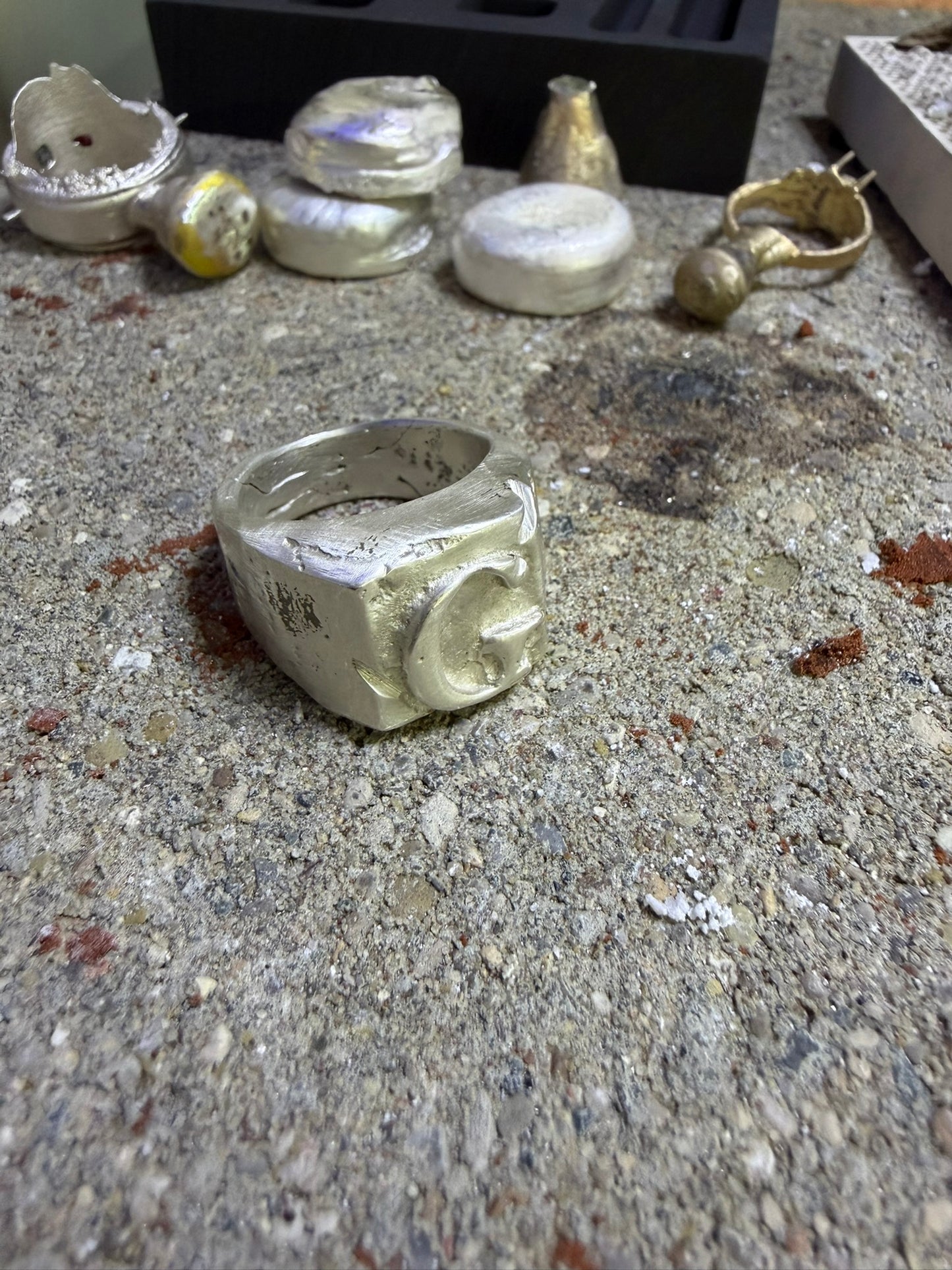 Marked. Custom Signet Ring