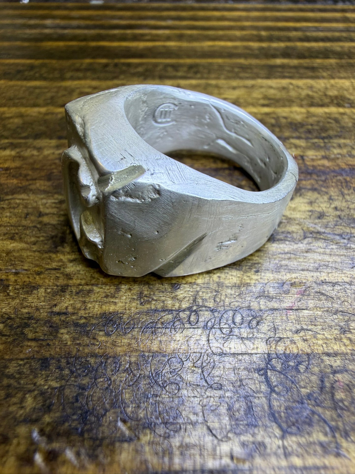 Marked. Custom Signet Ring