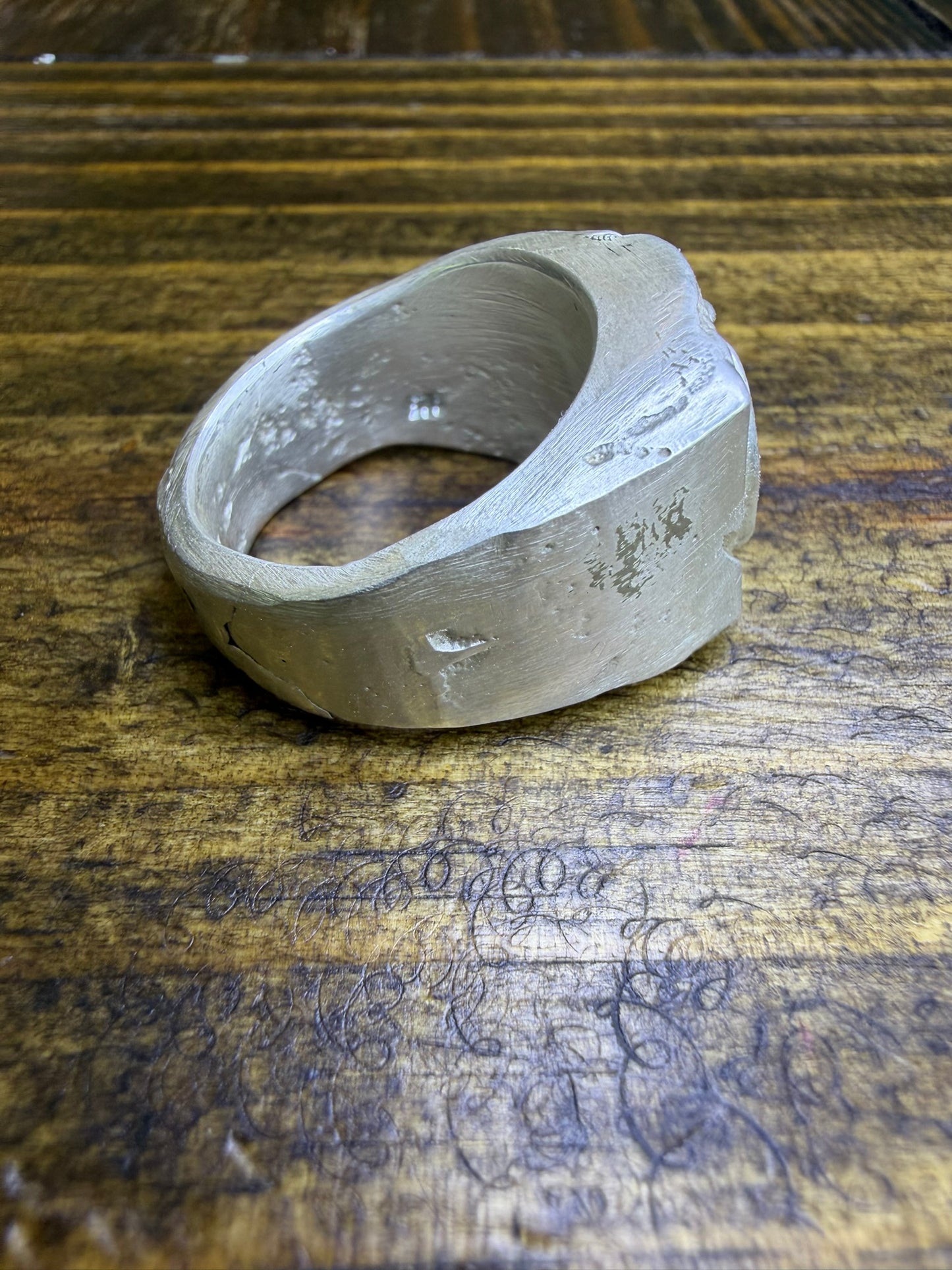 Marked. Custom Signet Ring
