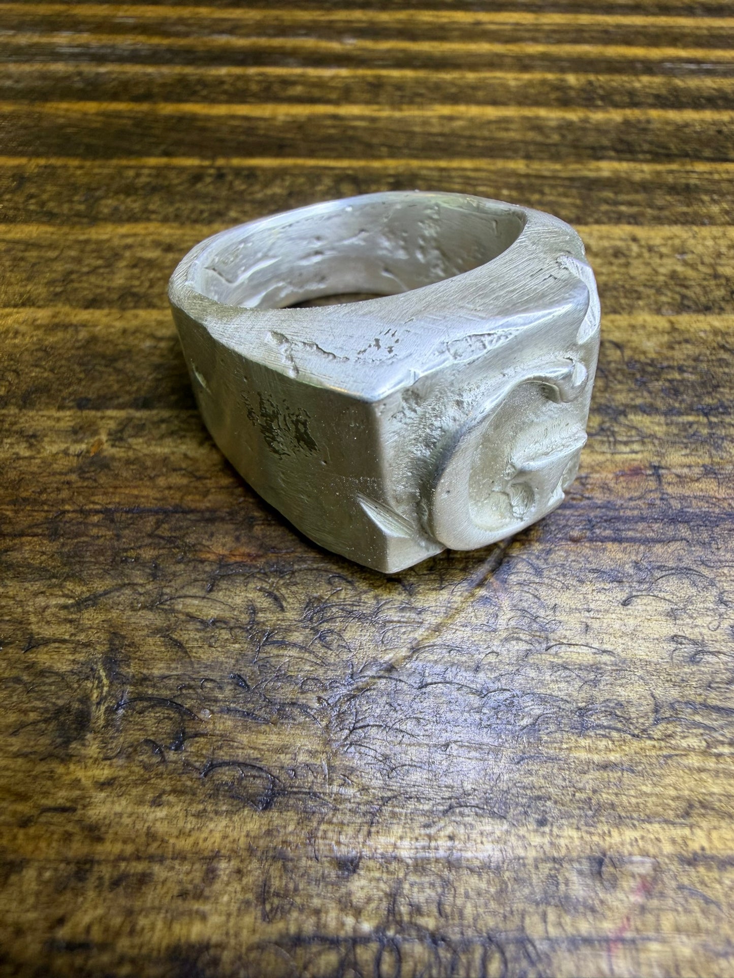 Marked. Custom Signet Ring